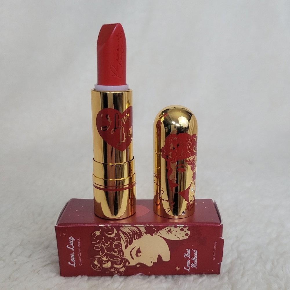 🆕️💄BNIB Besame x I Love Lucy Lipstick Shade "Love That Redhead"